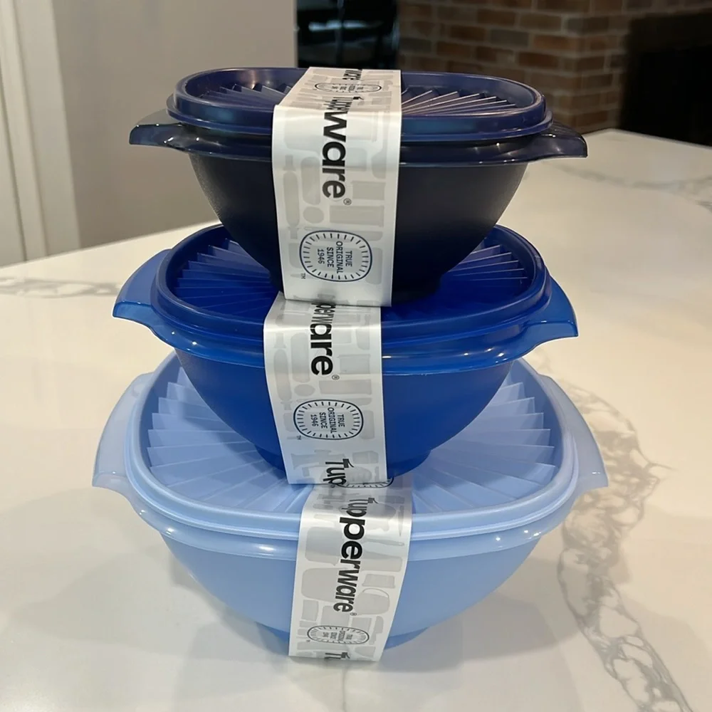 💙 Tupperware Set 3pc.